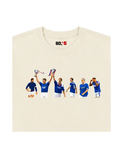 Rangers FC - Captains | Printed Club Classic T-Shirt