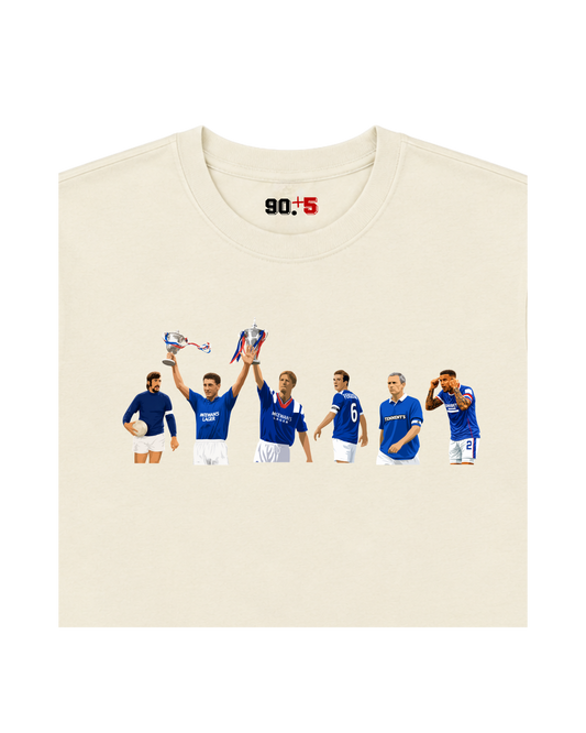 Rangers FC - Captains | Printed Club Classic T-Shirt
