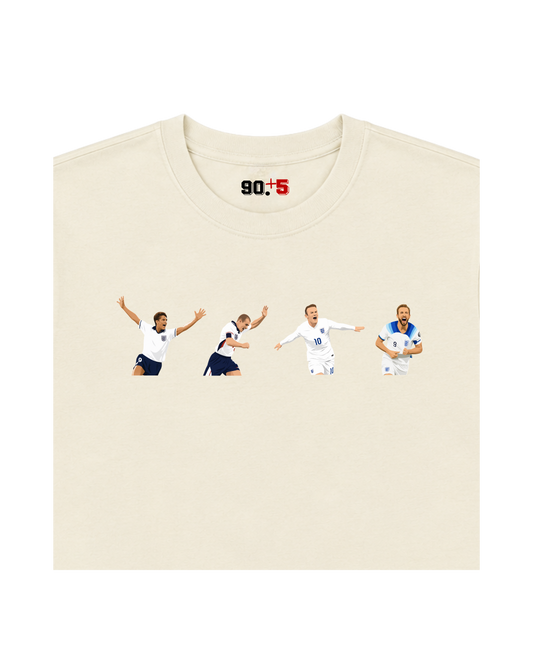 England - Strikers | Printed Club Classic T-Shirt
