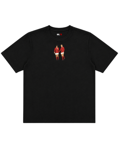 Manchester United - Law & Best | Printed Club Classic T-Shirt