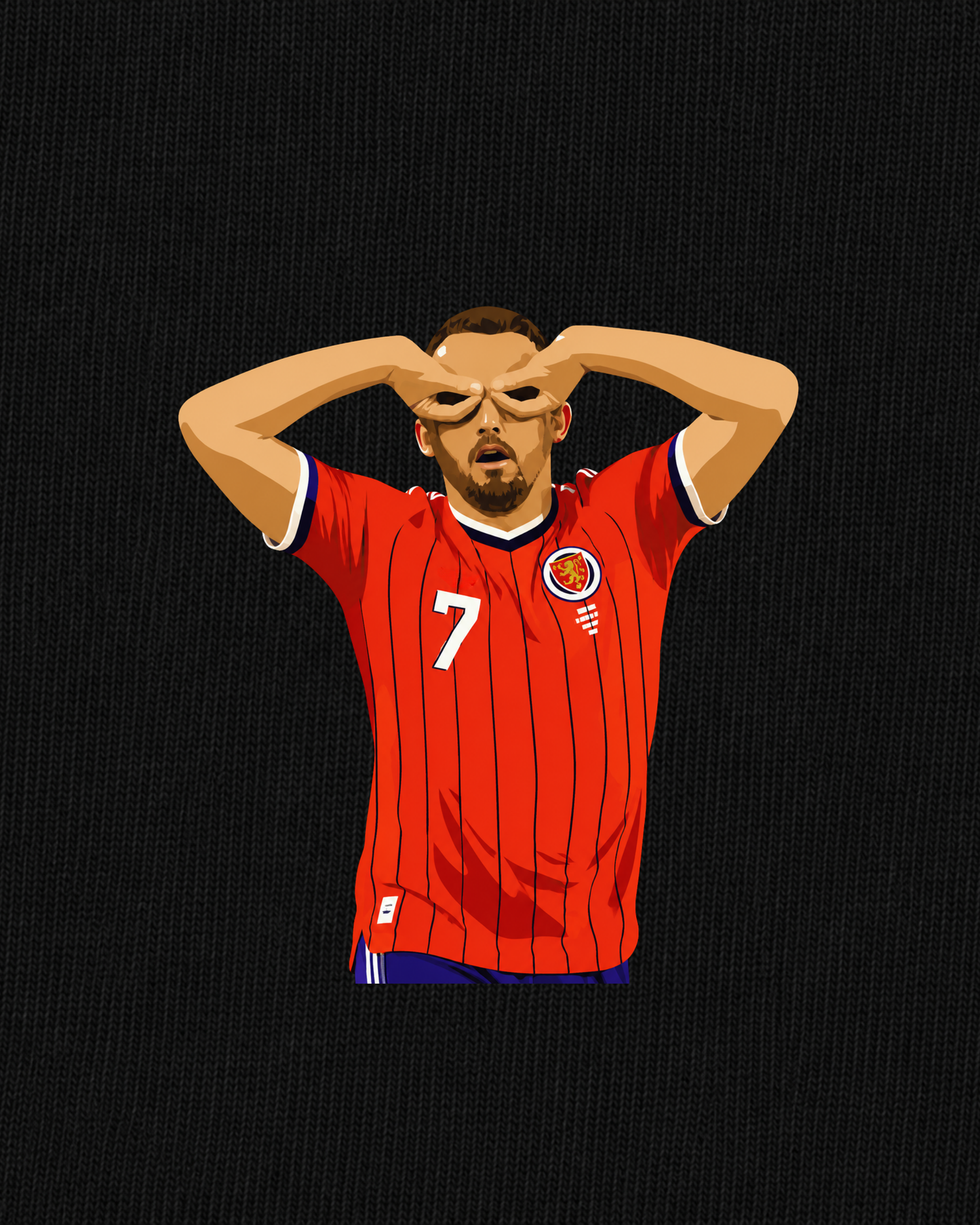 Scotland - McGinn vs Haiti | Printed Club Classic T-Shirt