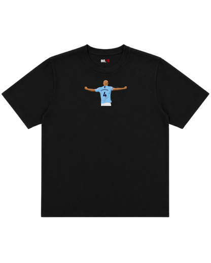 Manchester City - Kompany | Printed Club Classic T-Shirt