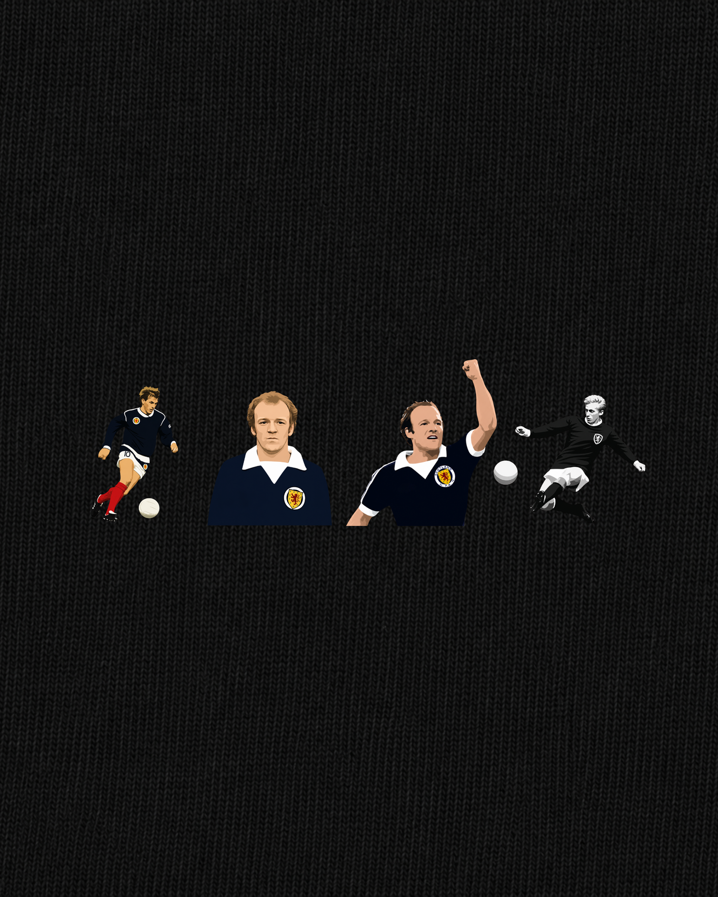 Scotland - Tartan Heroes | Printed Club Classic T-Shirt