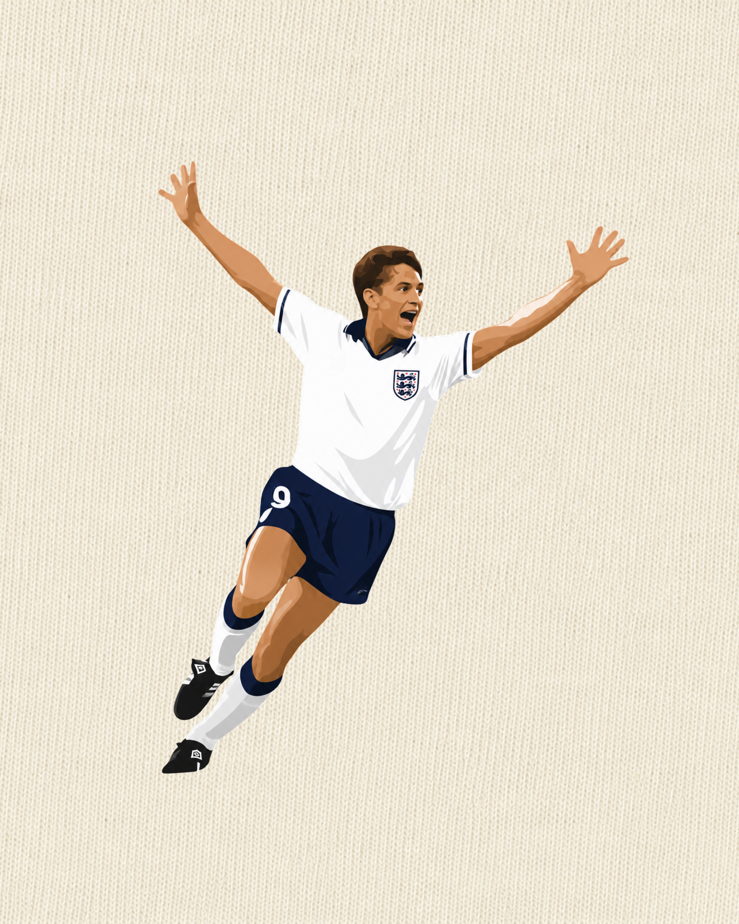 England - Lineker | Printed Club Classic T-Shirt