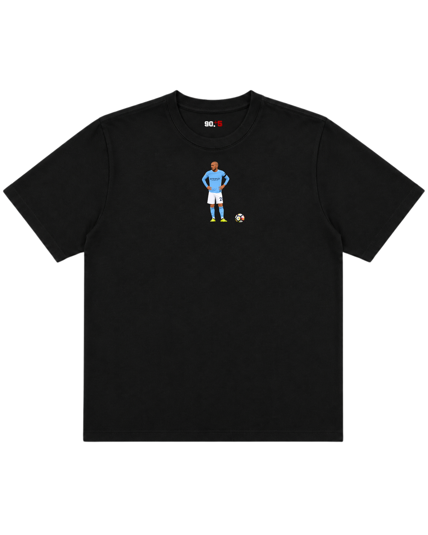 Manchester City - Silva | Printed Club Classic T-Shirt