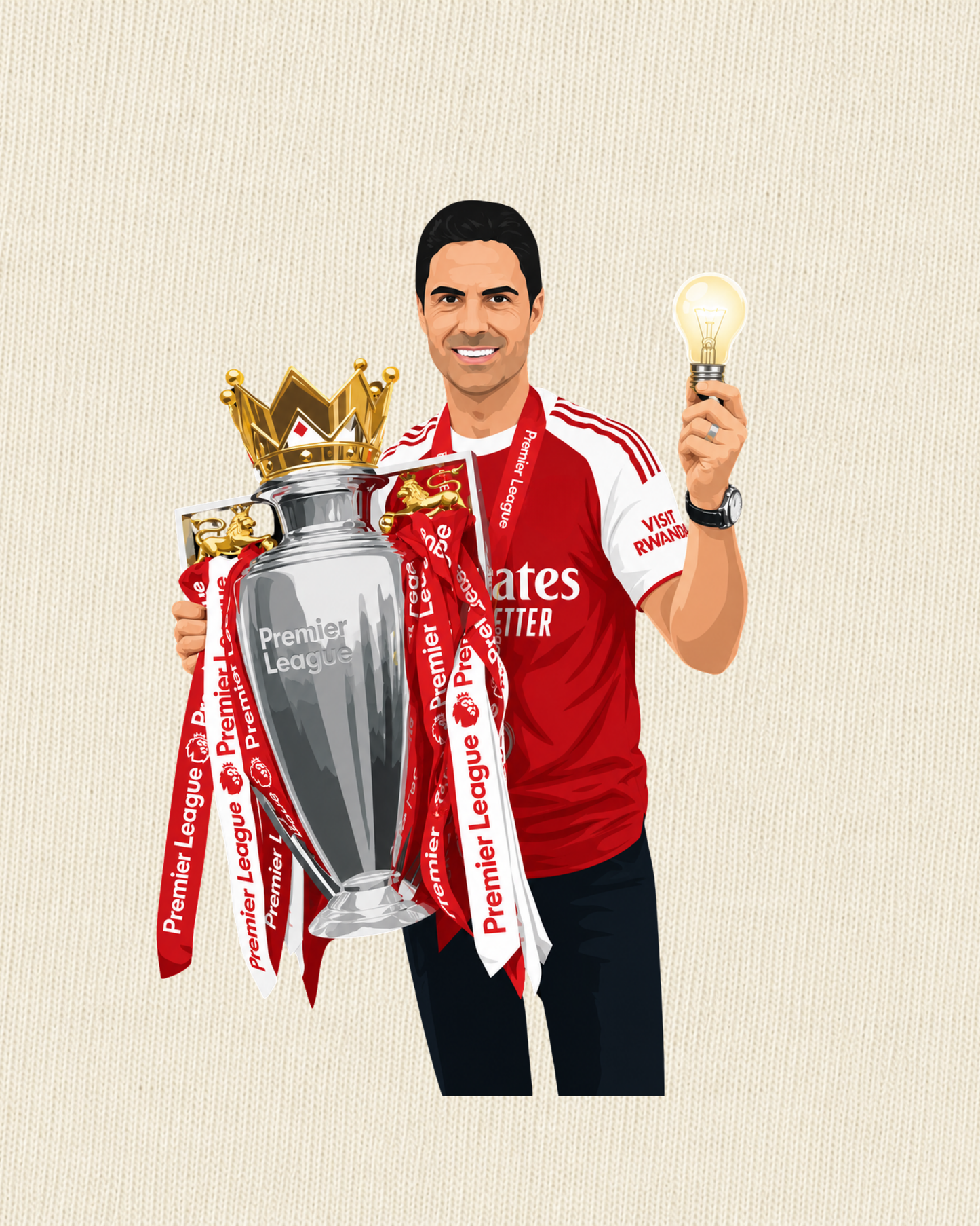 Arsenal - Arteta | Printed Club Classic T-Shirt