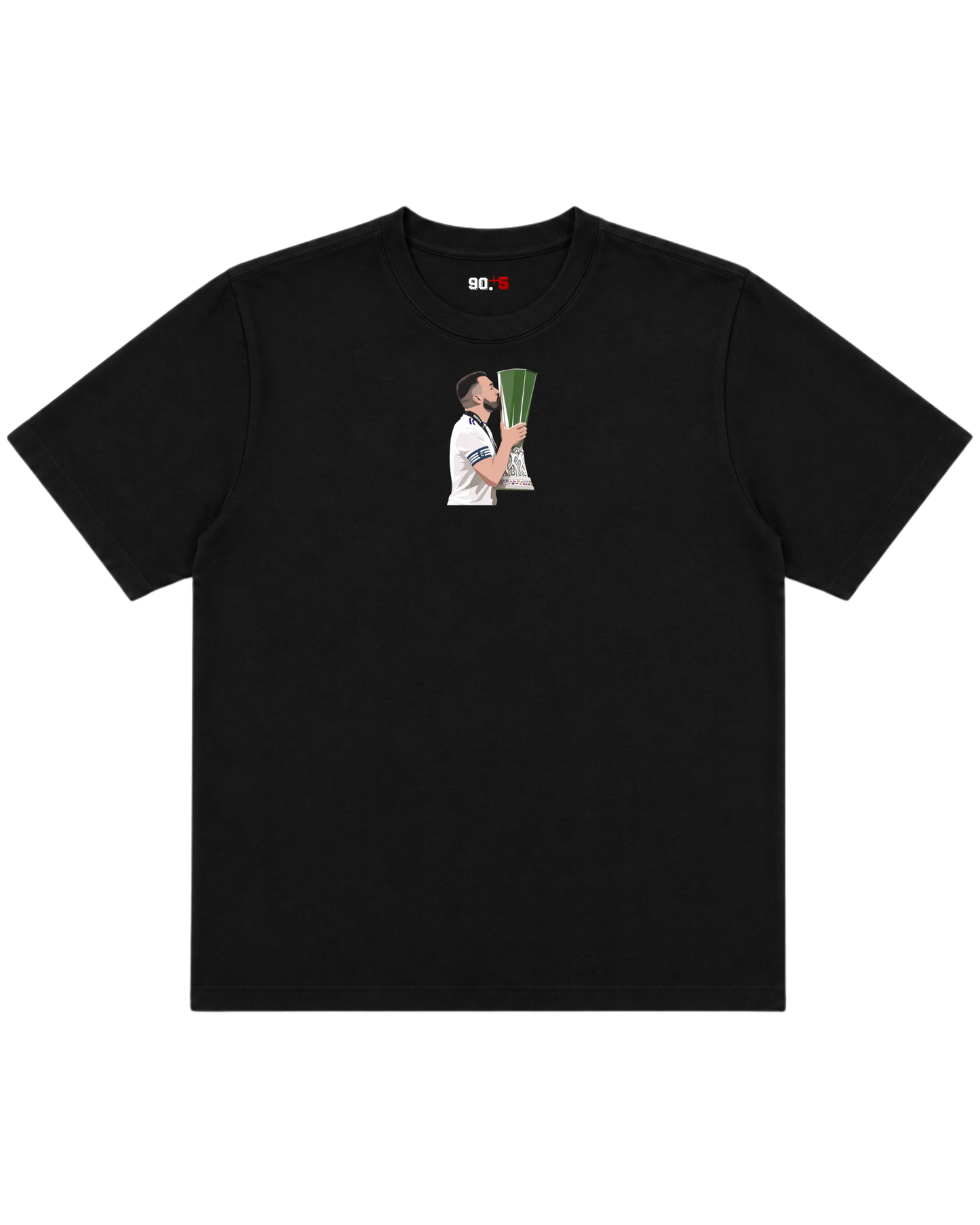 Aston Villa - McGinn Europa League | Printed Club Classic T-Shirt