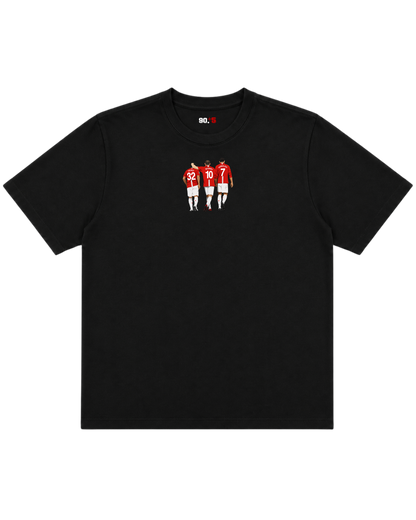 Manchester United - Tevez, Rooney, Ronaldo | Printed Club Classic T-Shirt