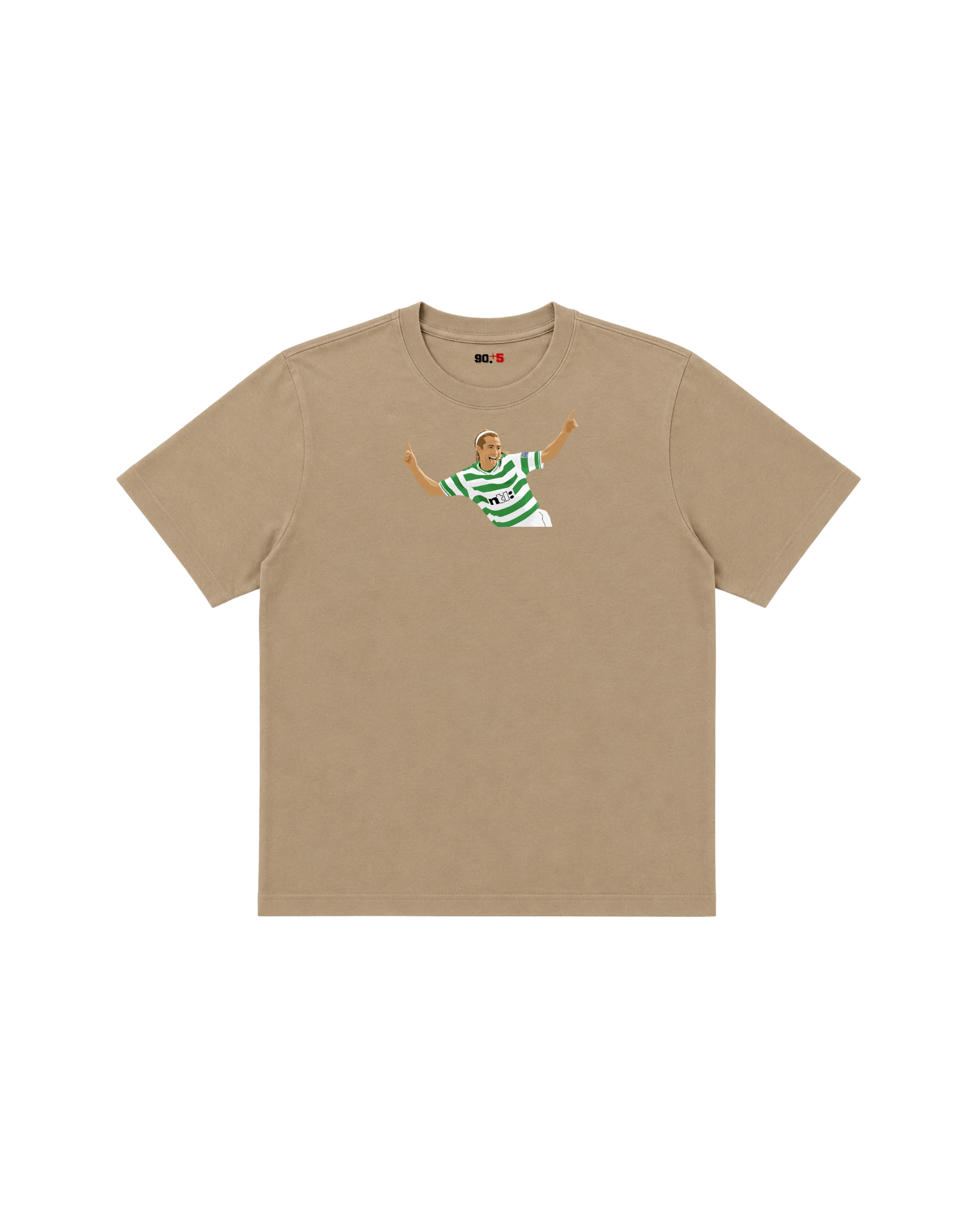 Celtic FC - Larsson | Printed Club Classic T-Shirt