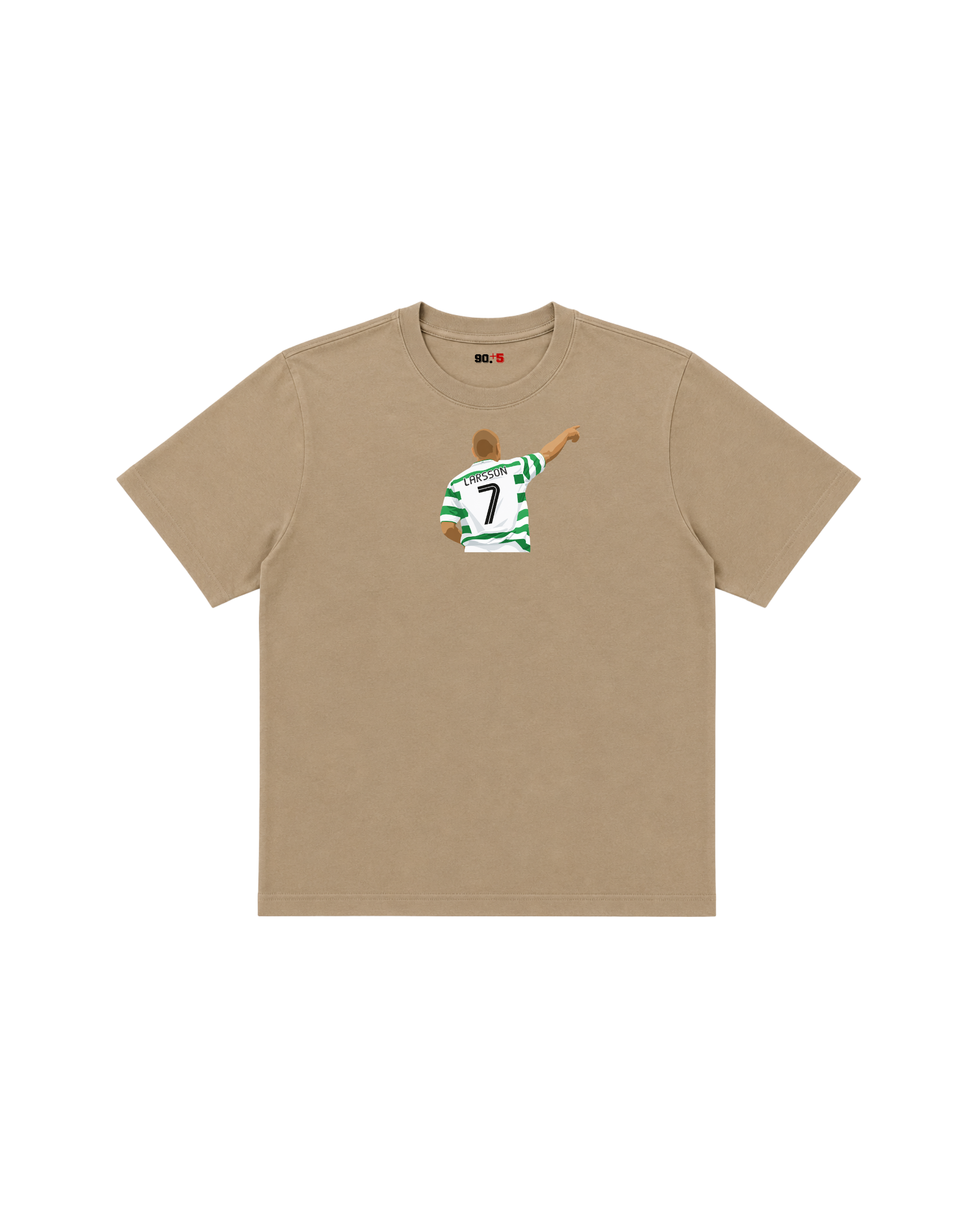 Celtic FC - Larsson 7 | Printed Club Classic T-Shirt