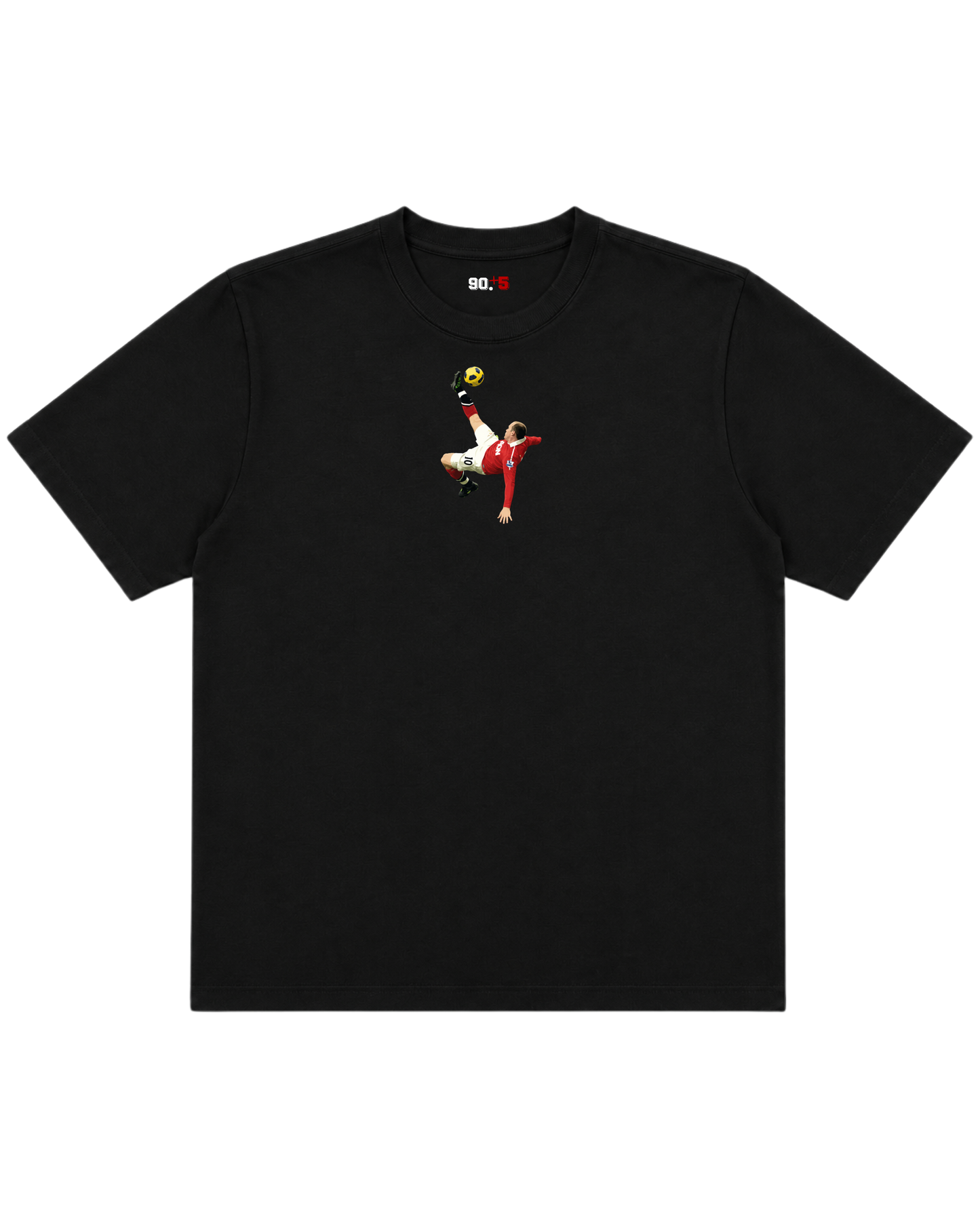 Manchester United - Rooney Overhead vs City | Printed Club Classic T-Shirt