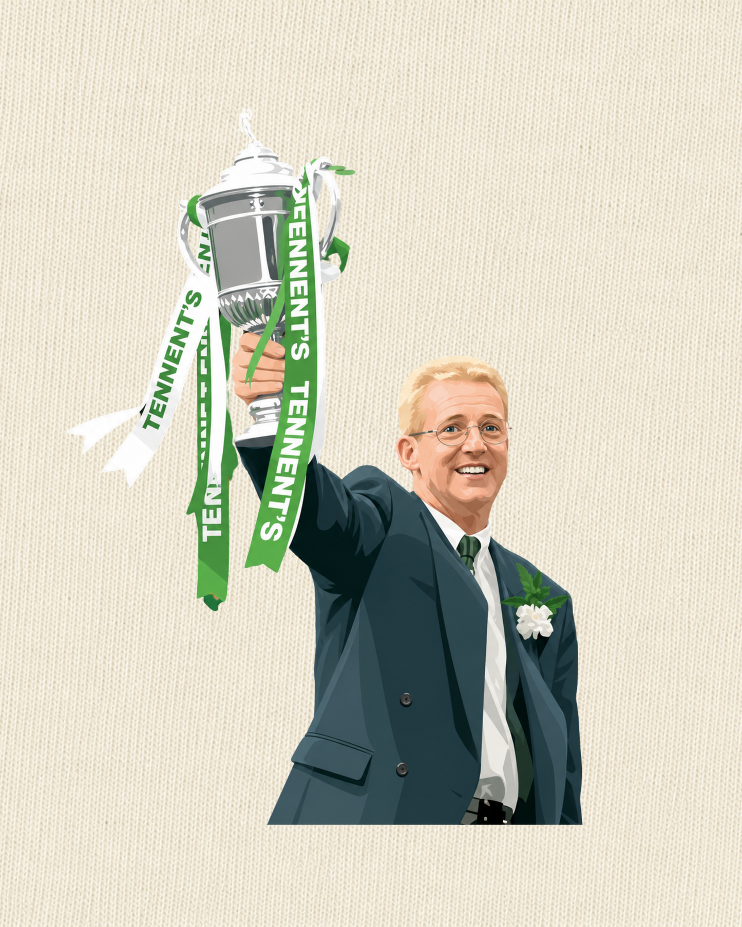 Celtic FC - Burns | Printed Club Classic T-Shirt