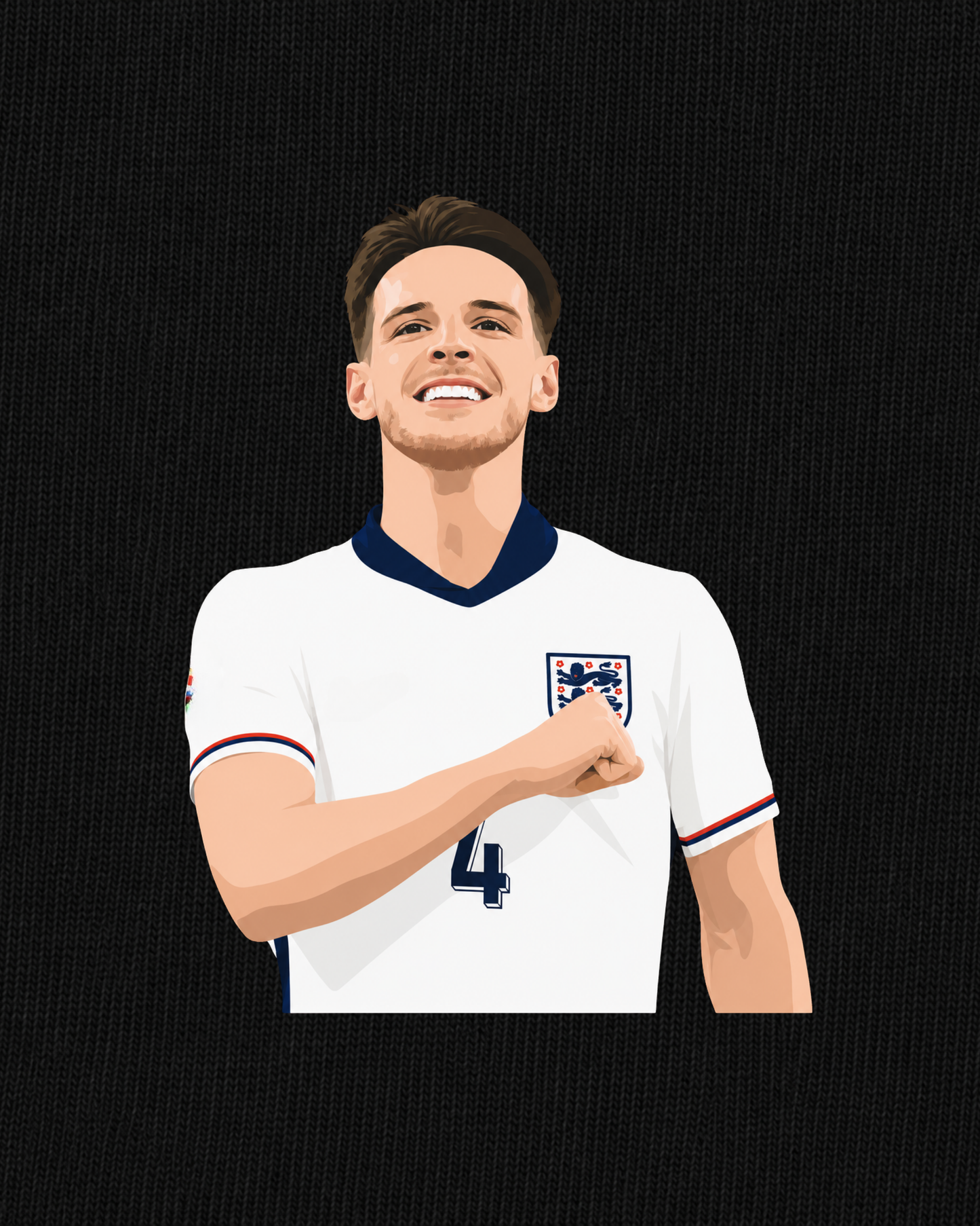 England - Rice | Printed Club Classic T-Shirt
