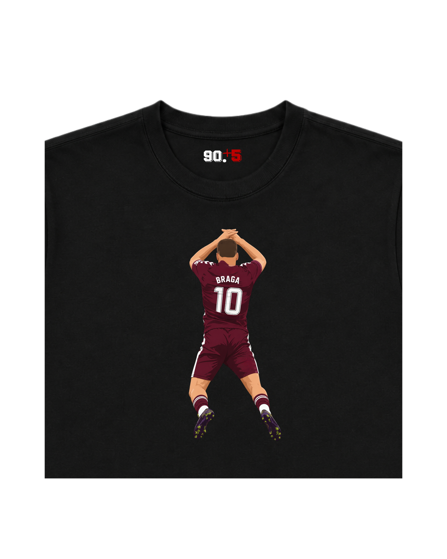 Heart Of Midlothian - Claudio | Printed Club Classic T-Shirt