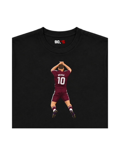 Heart Of Midlothian - Claudio | Printed Club Classic T-Shirt