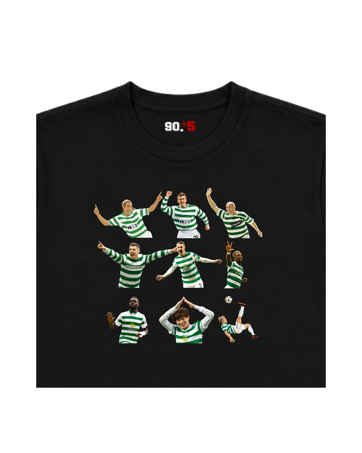 Celtic FC - Strikers | Printed Club Classic T-Shirt