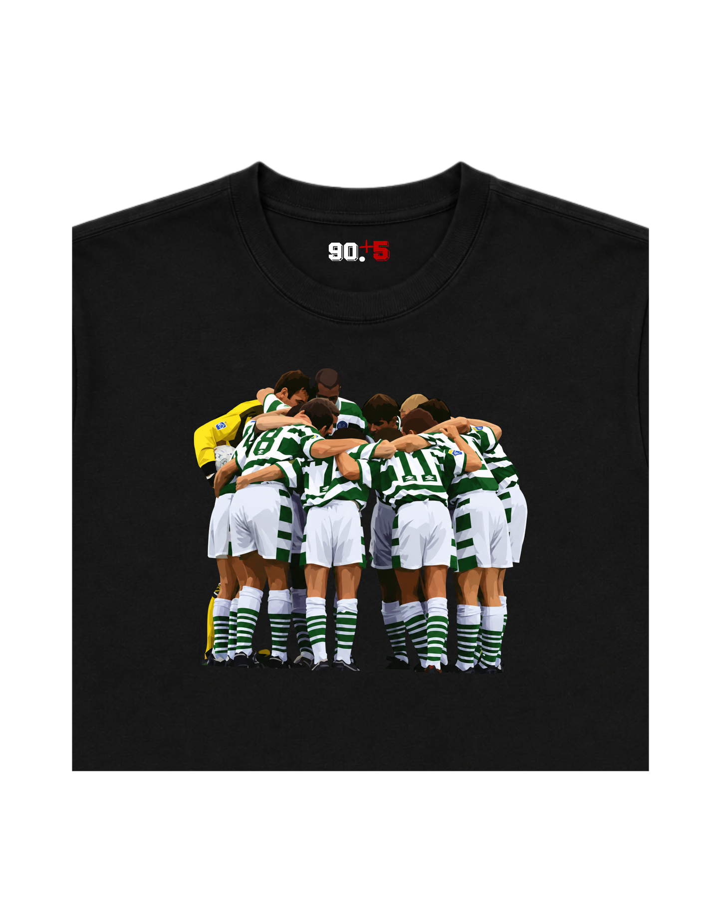 Celtic FC - The Huddle | Printed Club Classic T-Shirt