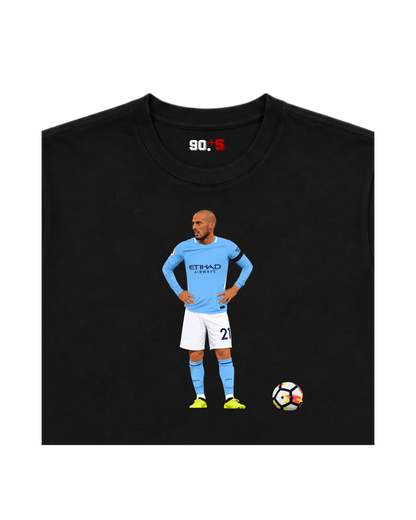 Manchester City - Silva | Printed Club Classic T-Shirt
