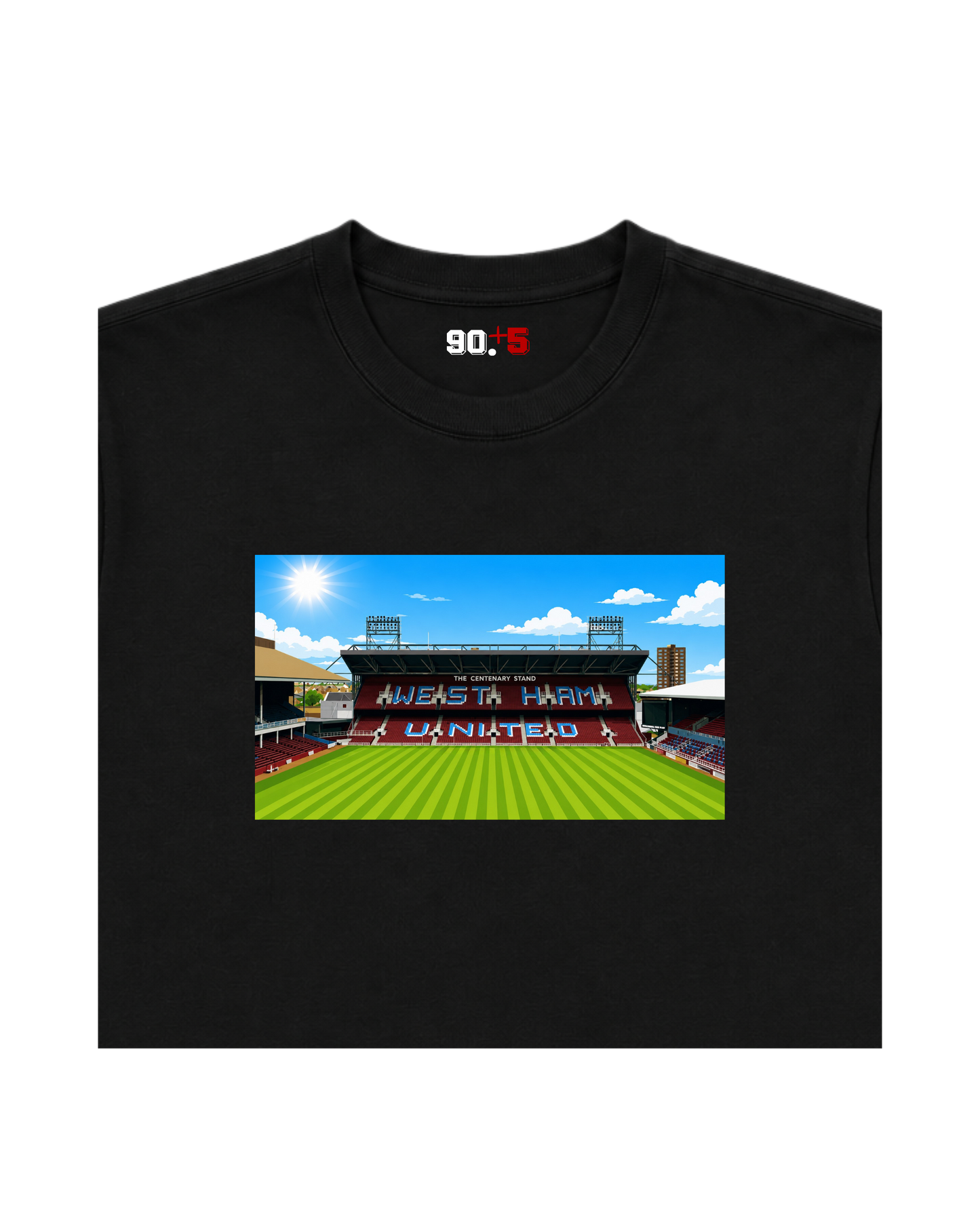 West Ham - Upton Park | Printed Club Classic T-Shirt