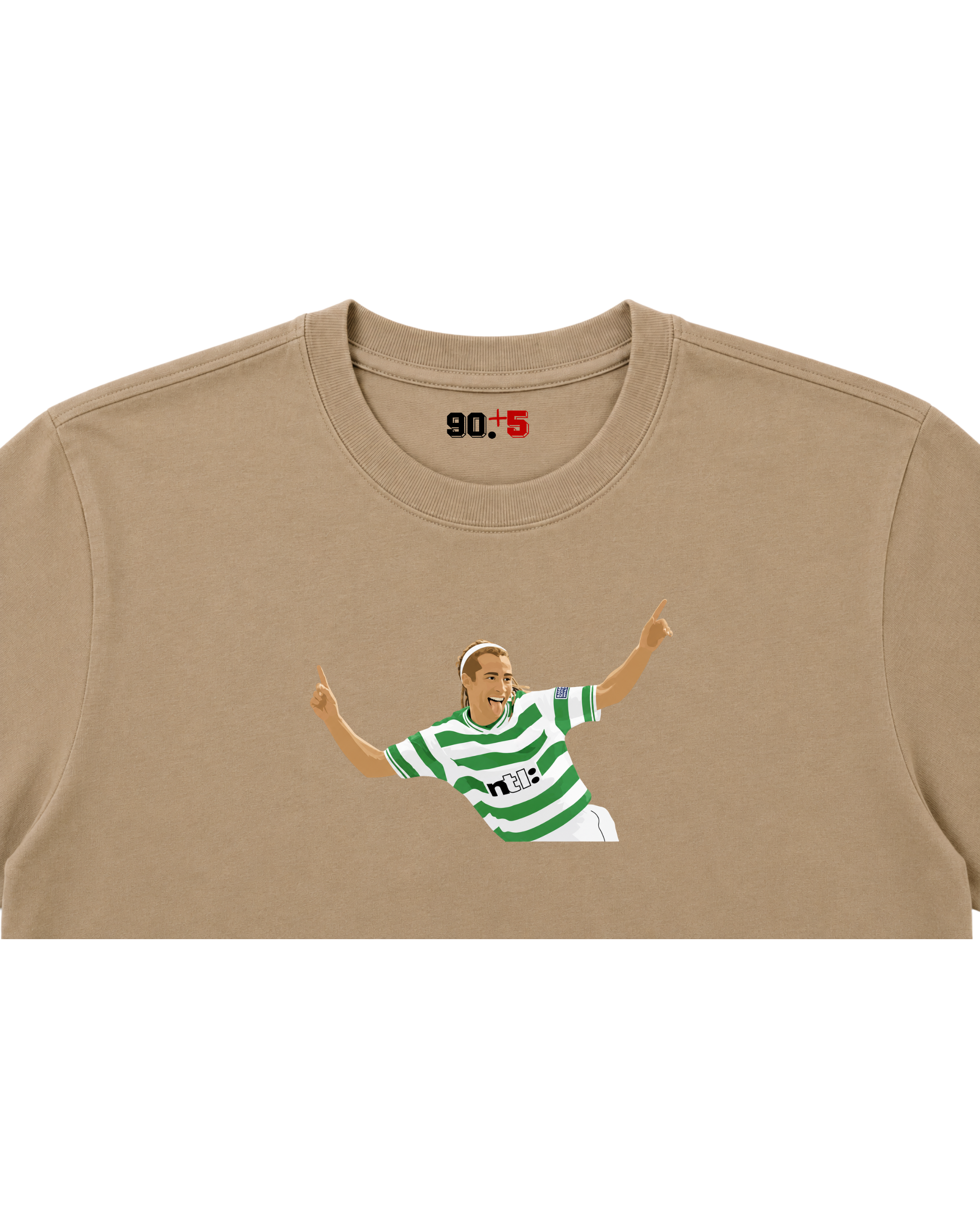 Celtic FC - Larsson | Printed Club Classic T-Shirt