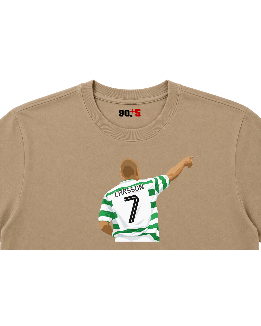 Celtic FC - Larsson 7 | Printed Club Classic T-Shirt