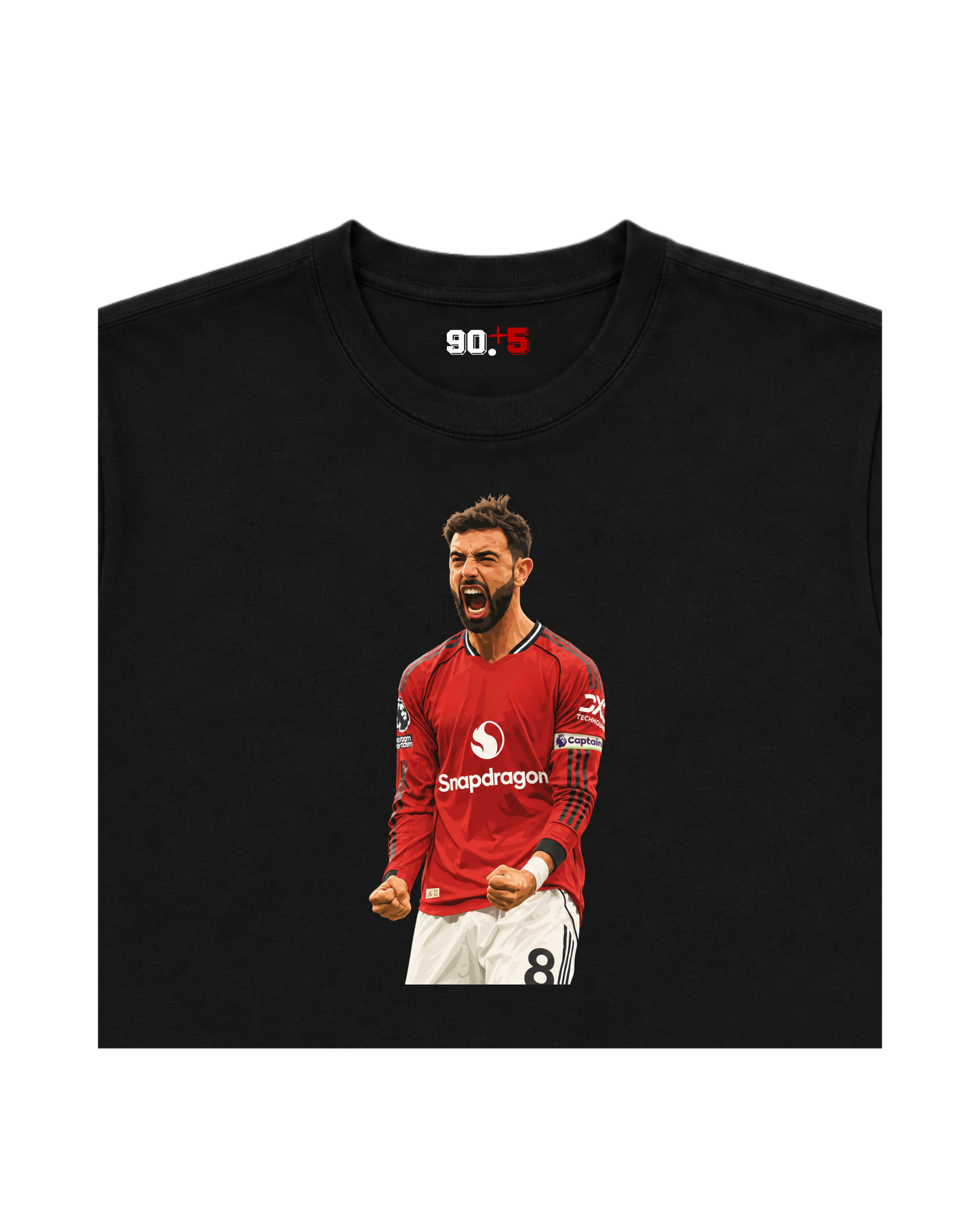 Manchester United - Fernandes | Printed Club Classic T-Shirt