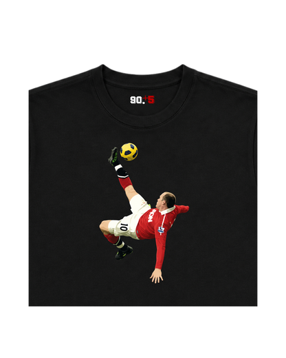 Manchester United - Rooney Overhead vs City | Printed Club Classic T-Shirt