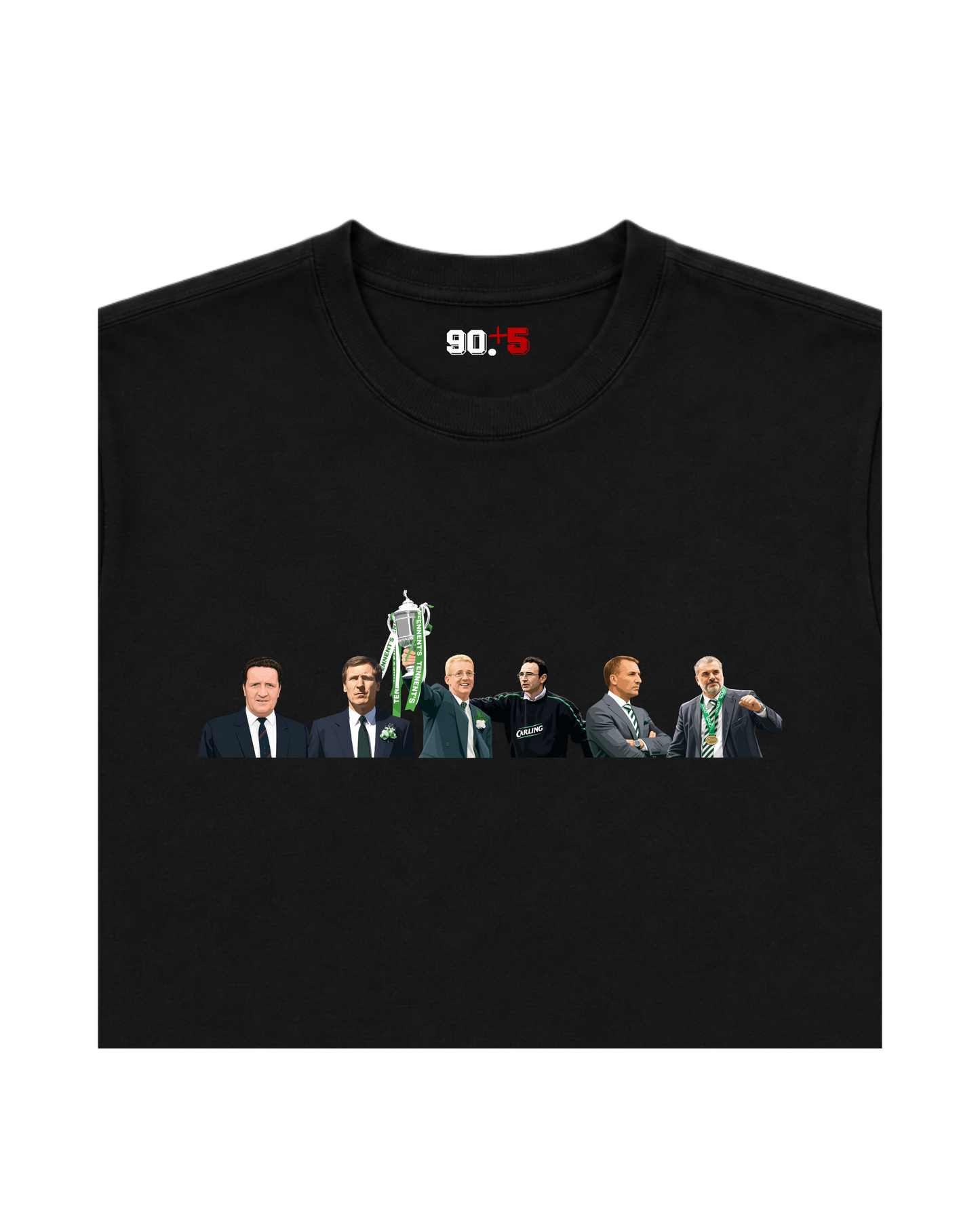 Celtic FC - Managers | Printed Club Classic T-Shirt