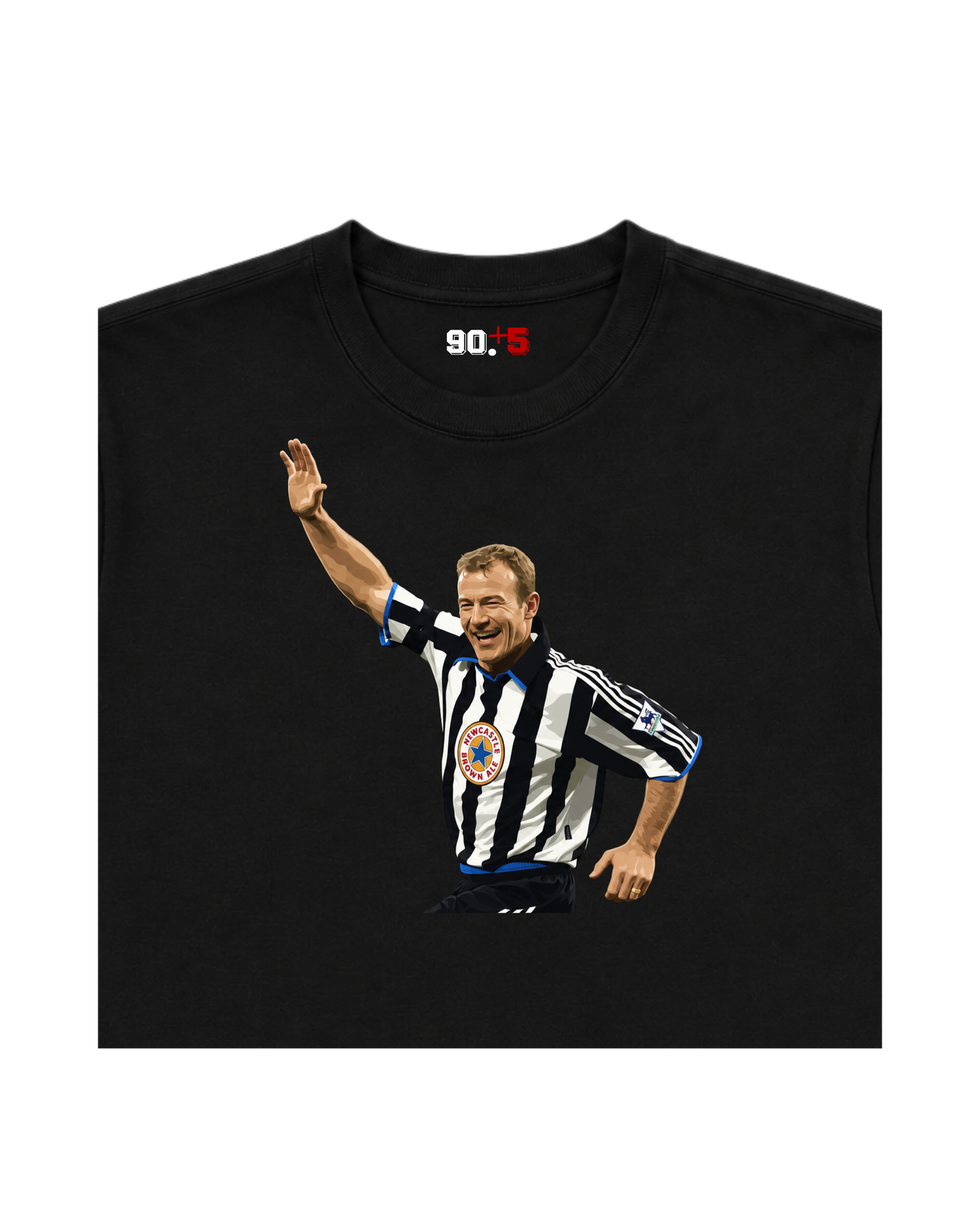 Newcastle United - Shearer | Printed Club Classic T-Shirt