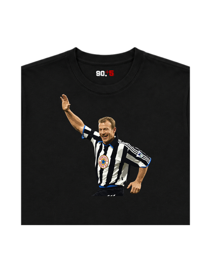 Newcastle United - Shearer | Printed Club Classic T-Shirt