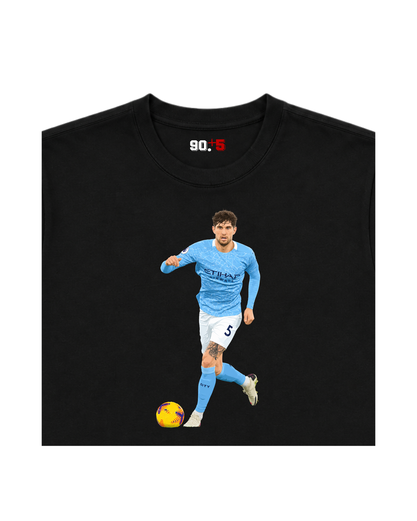 Manchester City - Stones | Printed Club Classic T-Shirt