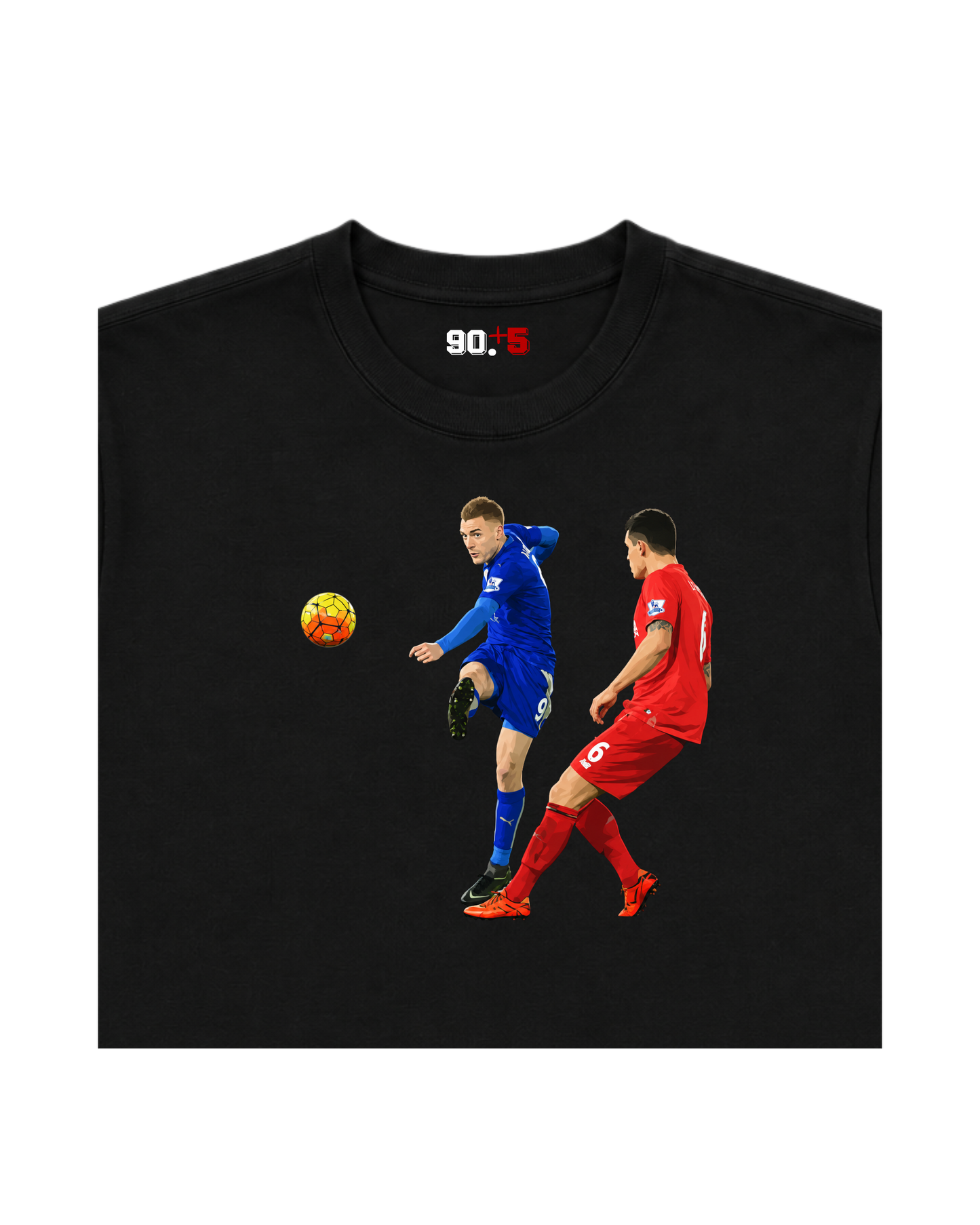 Leicester City - Vardy vs Liverpool | Printed Club Classic T-Shirt