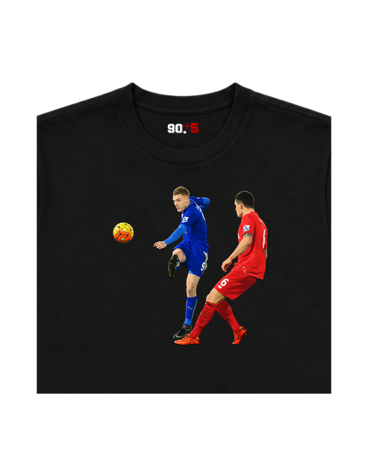Leicester City - Vardy vs Liverpool | Printed Club Classic T-Shirt