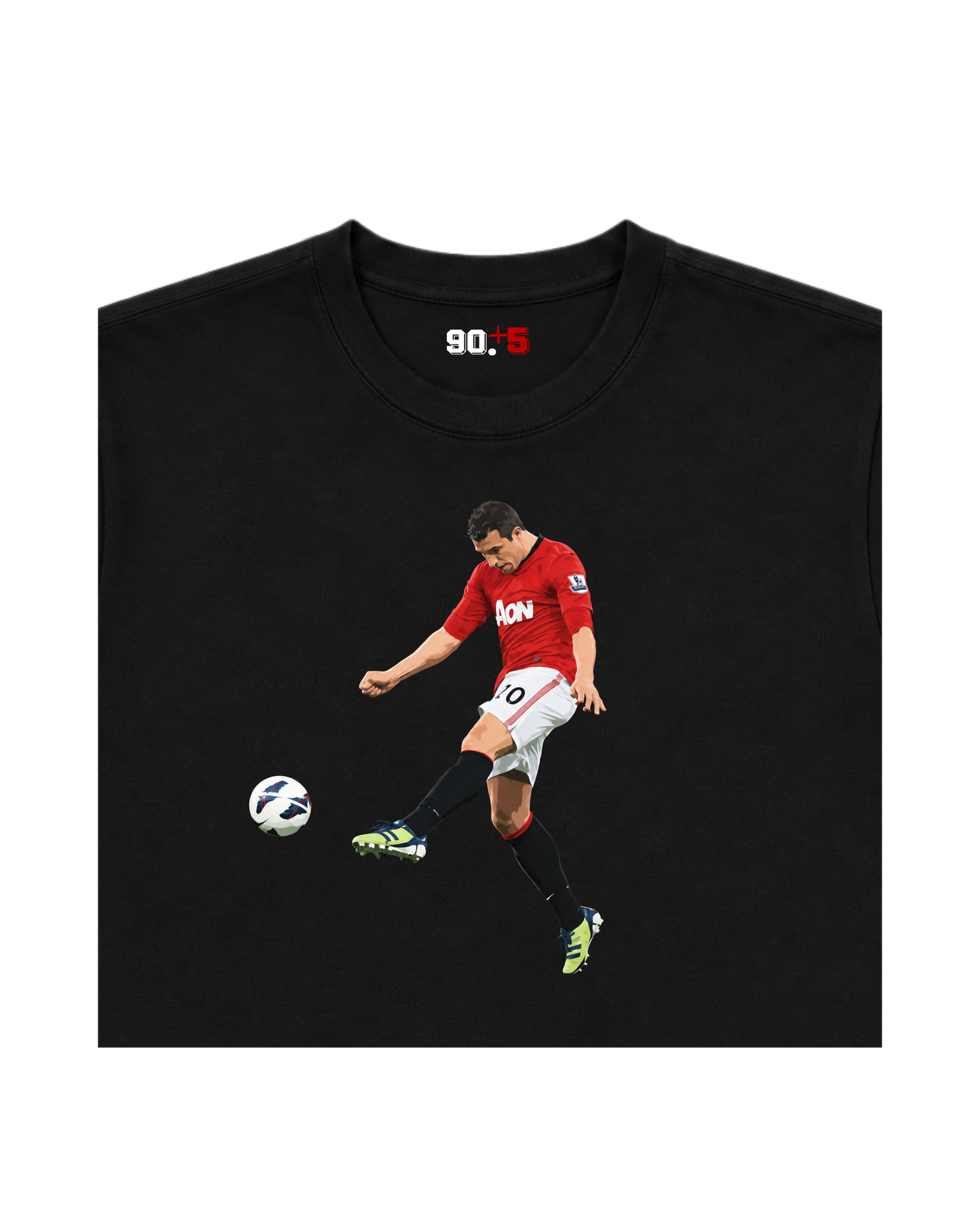 Manchester United - RVP vs Aston Villa | Printed Club Classic T-Shirt