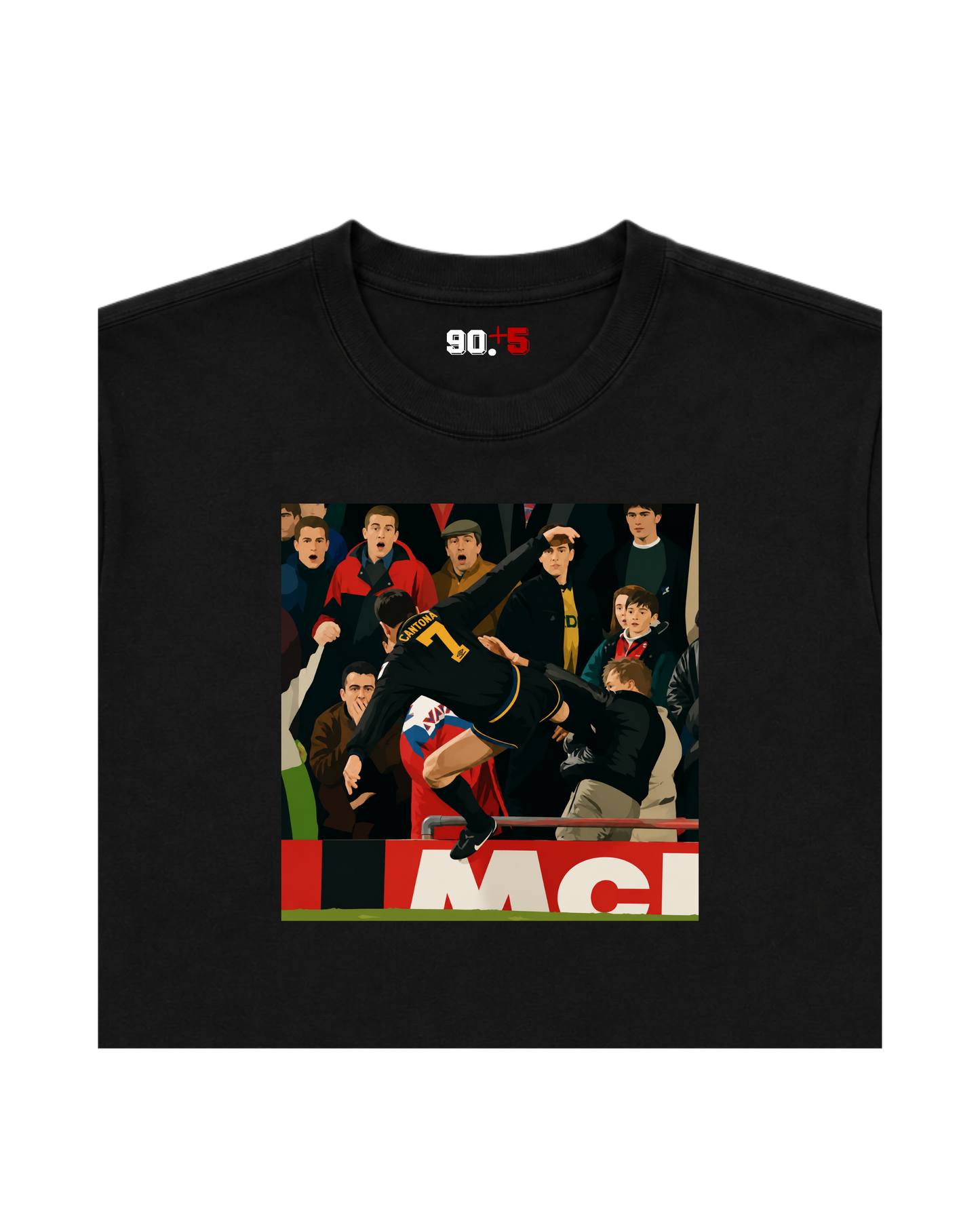 Manchester United - Kung Fu Cantona | Printed Club Classic T-Shirt