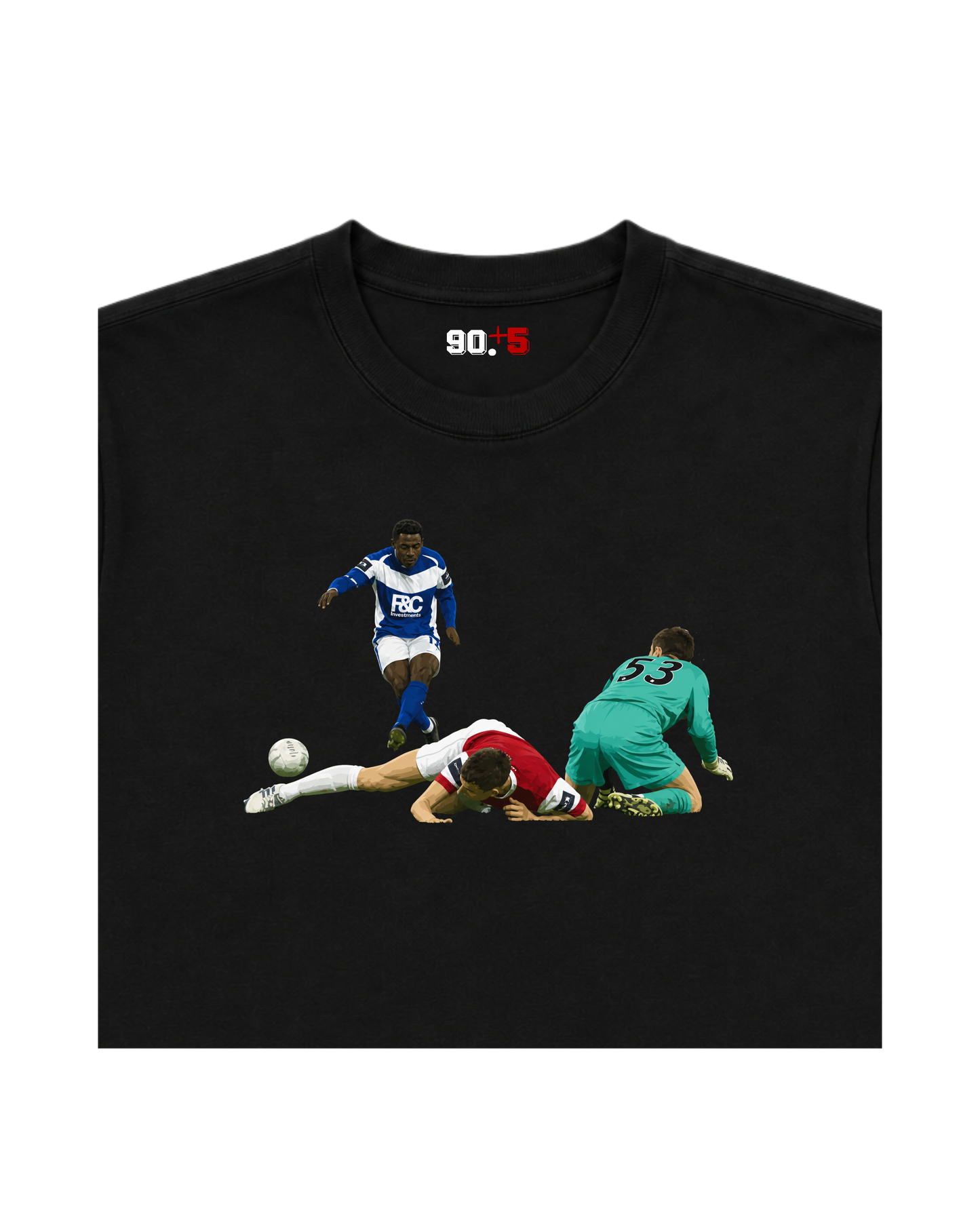 Birmingham City - Martins Goal vs Arsenal 2011 League Cup | Printed Club Classic T-Shirt