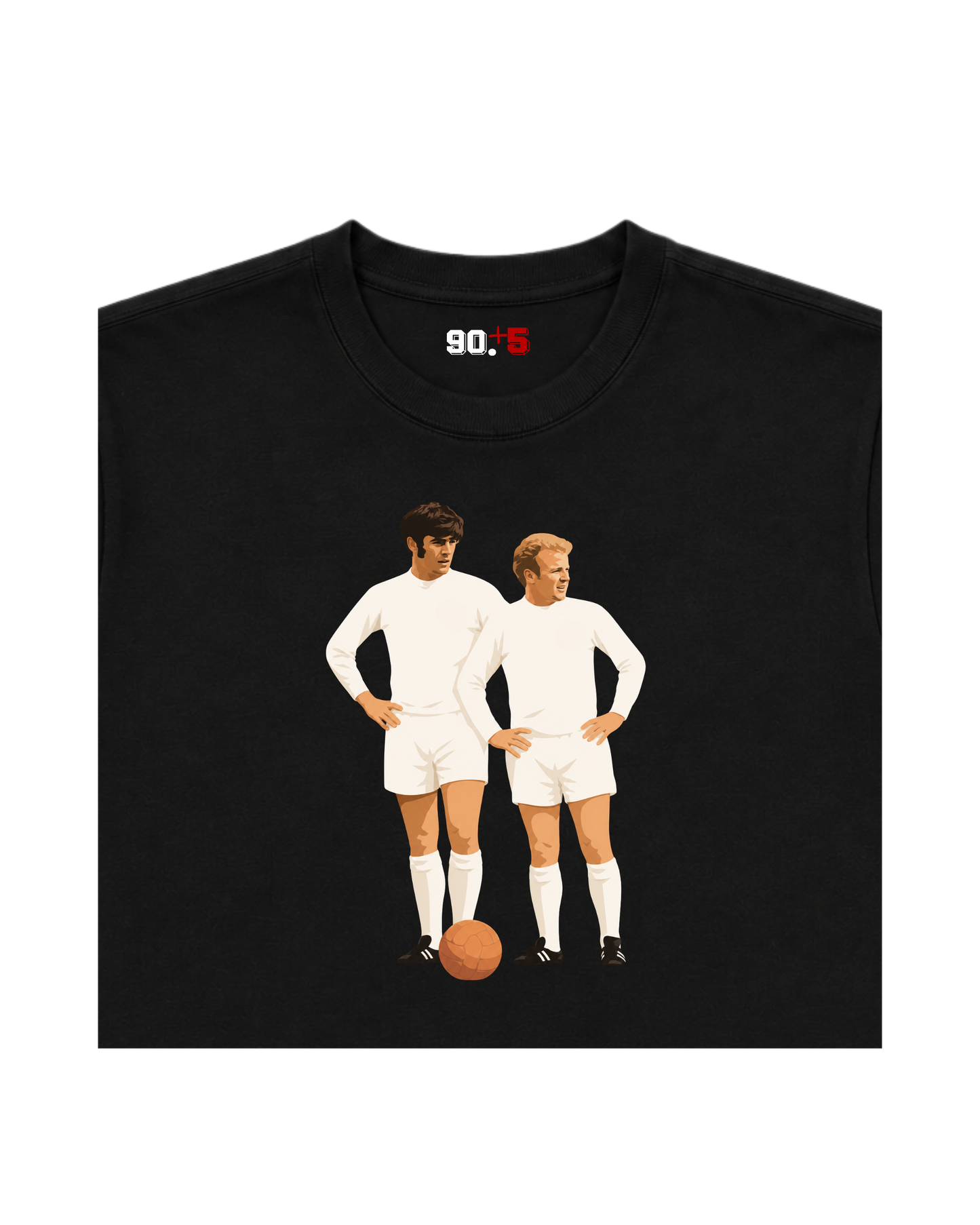 Leeds United - Bremner & Lorimer | Printed Club Classic T-Shirt
