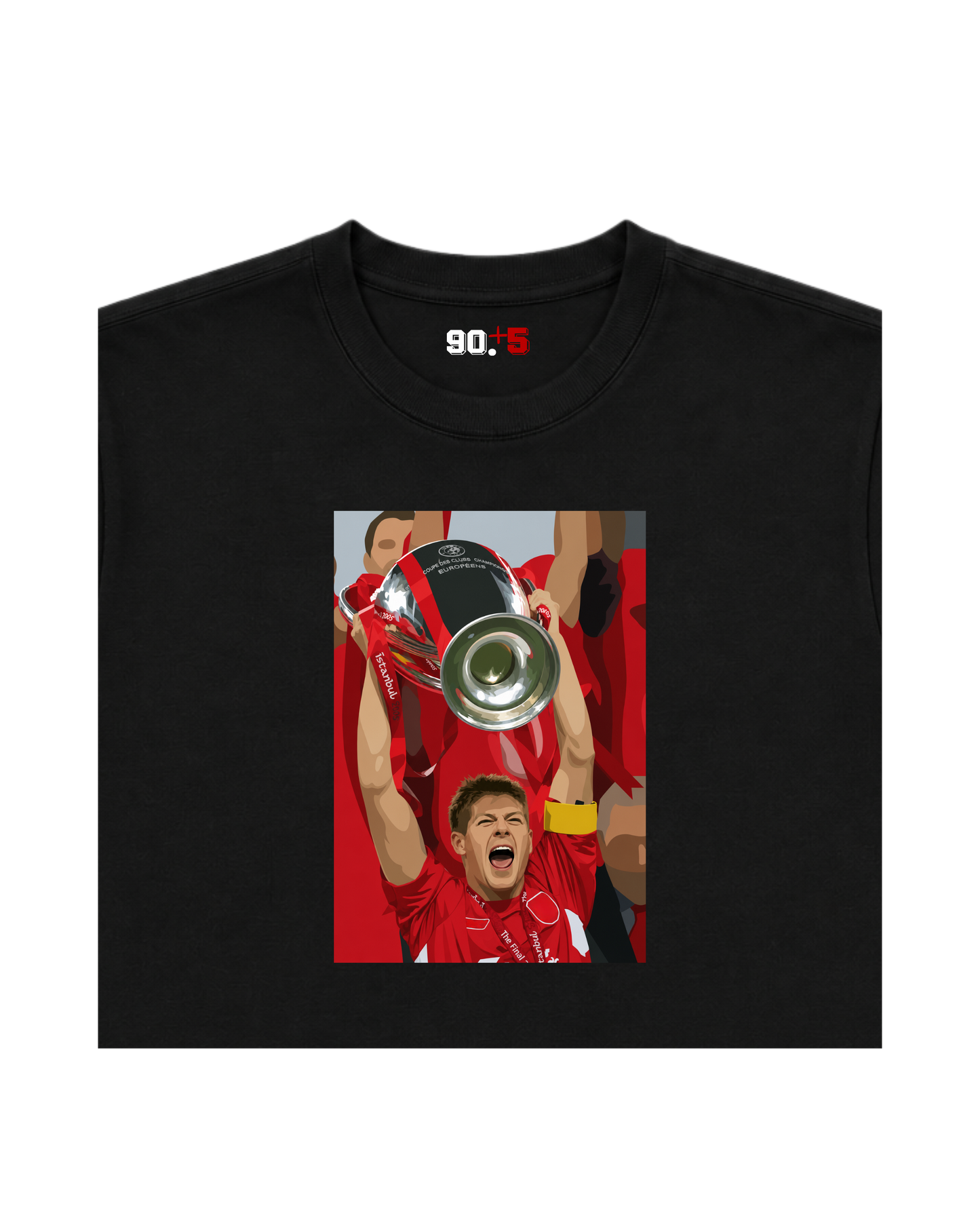 Liverpool - Gerrard Istanbul | Printed Club Classic T-Shirt