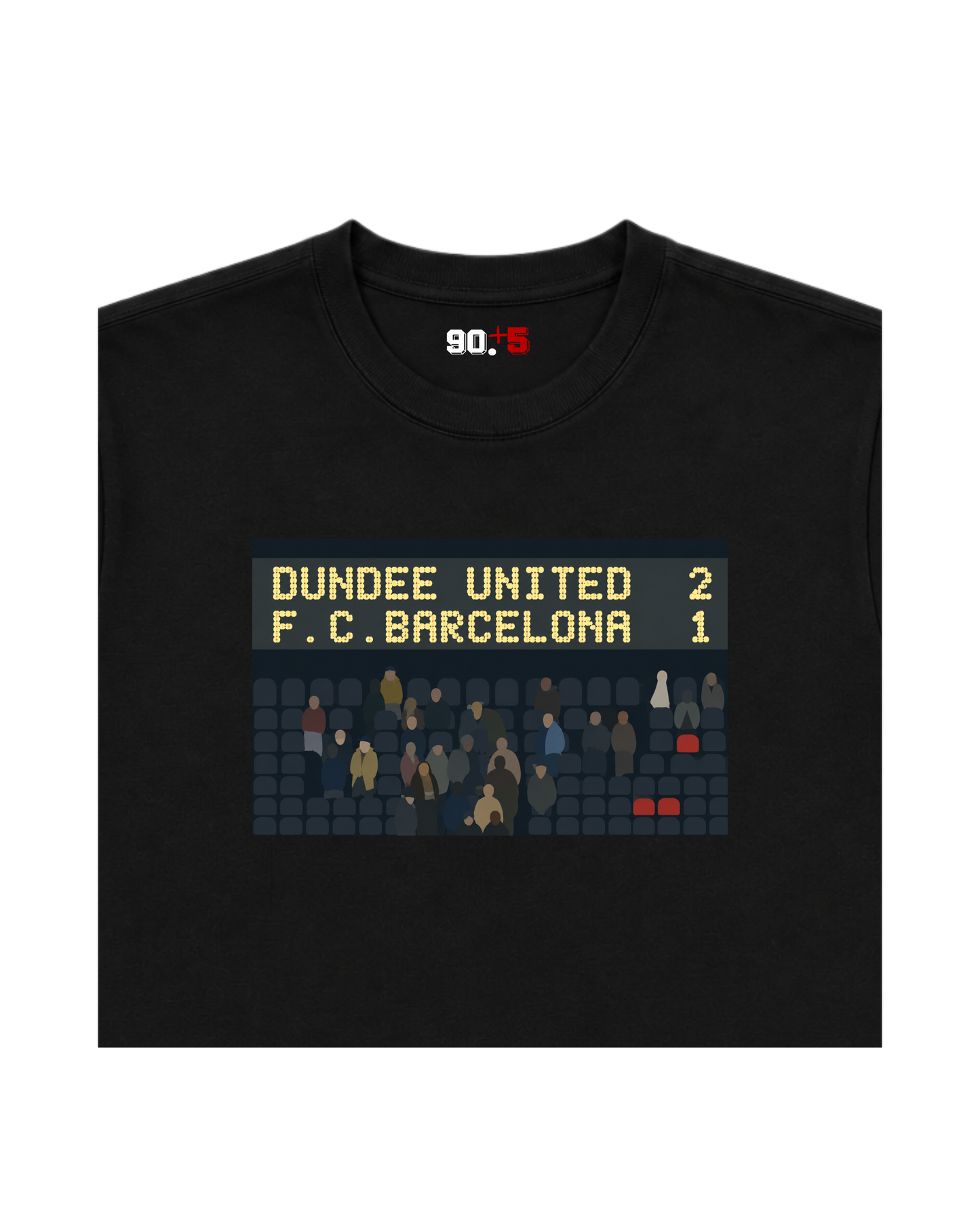 Dundee United - 2-1 vs Barcelona | Printed Club Classic T-Shirt