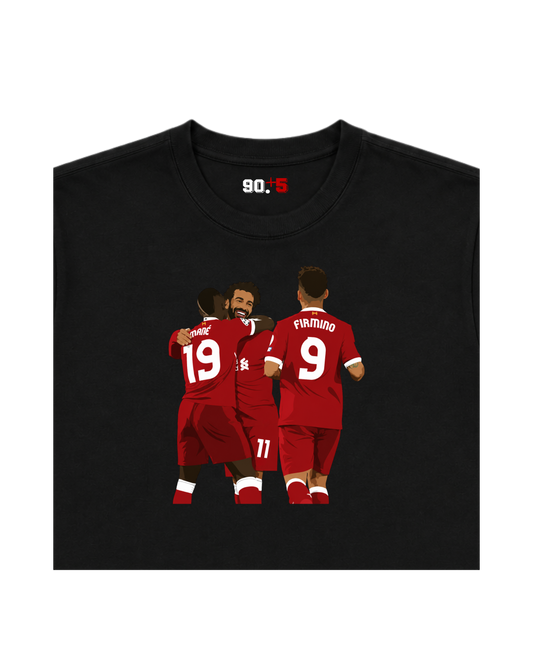 Liverpool - Firmino, Mané & Salah | Printed Club Classic T-Shirt