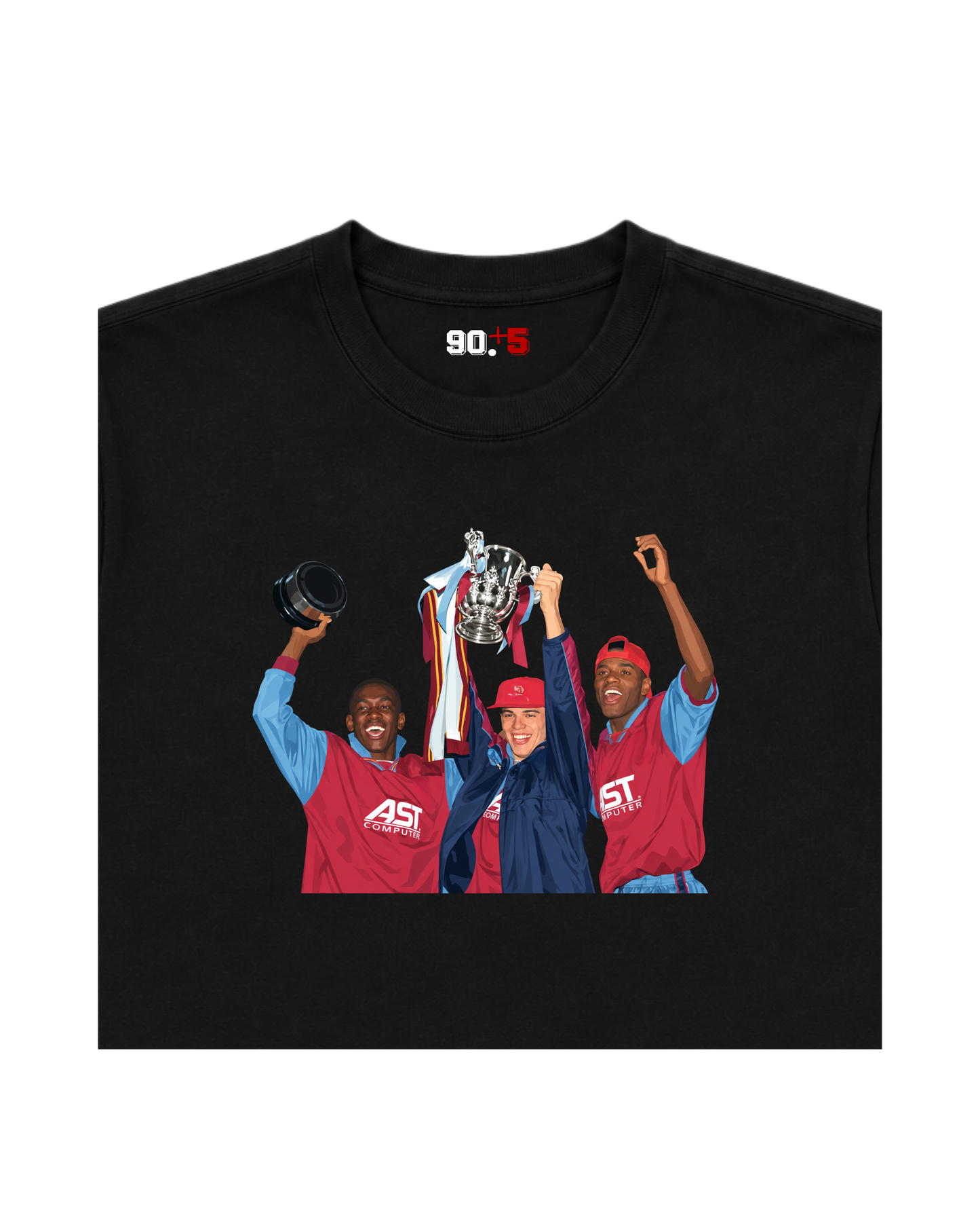 Aston Villa - 1995–96 League Cup | Printed Club Classic T-Shirt