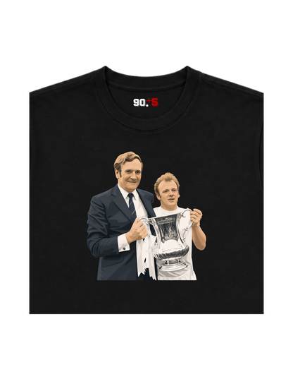 Leeds United - Bremner & Revie | Printed Club Classic T-Shirt