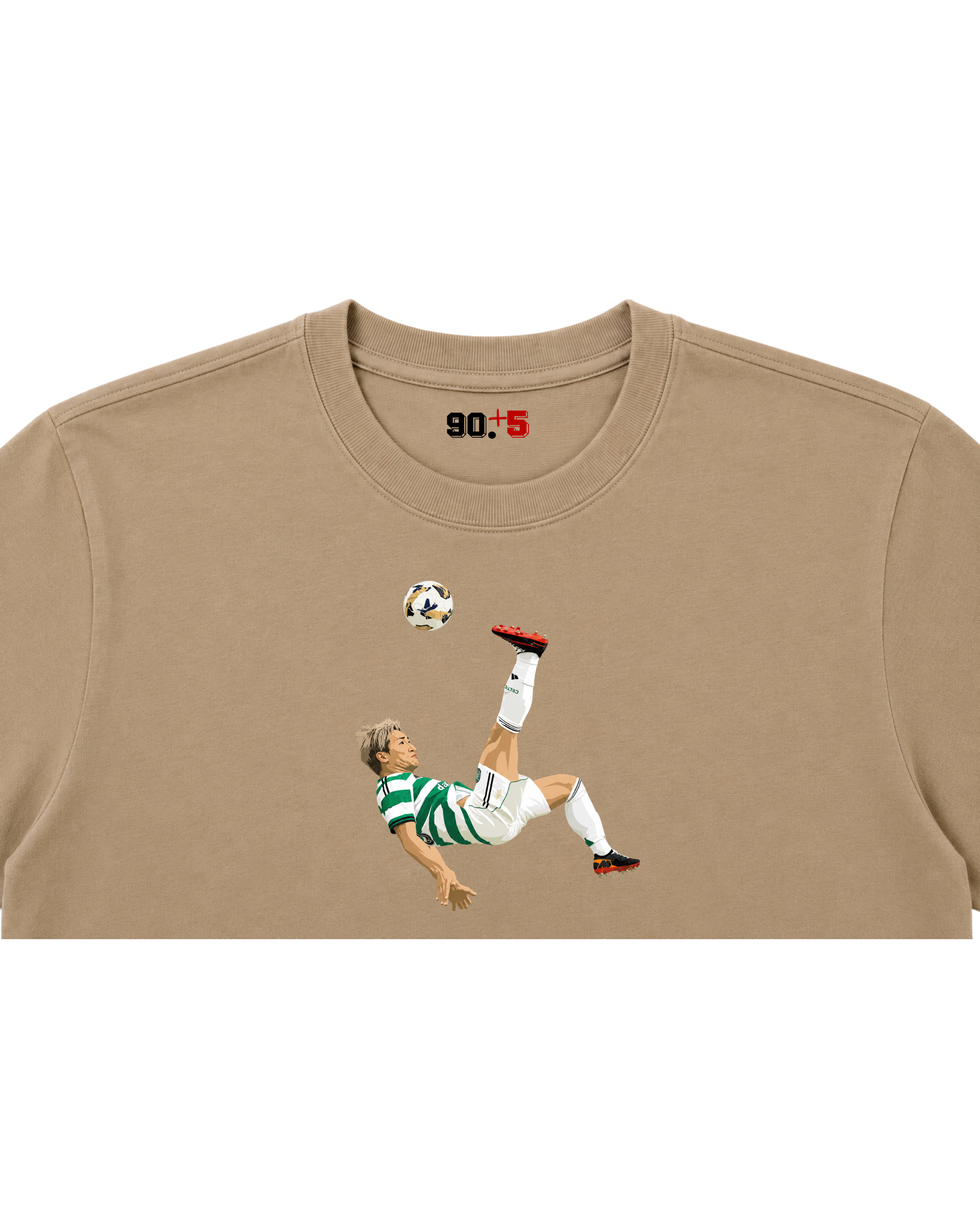 Celtic FC - Maeda Overhead Kick vs Rangers | Printed Club Classic T-Shirt