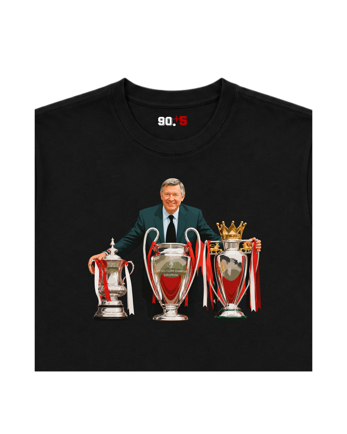 Manchester United - Sir Alex | Printed Club Classic T-Shirt