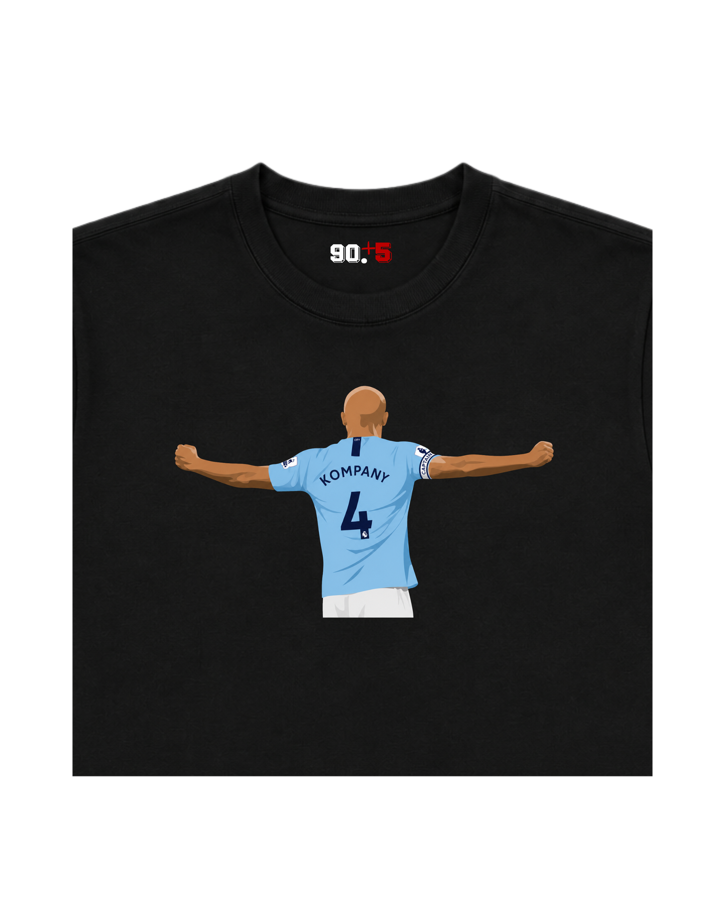 Manchester City - Kompany | Printed Club Classic T-Shirt