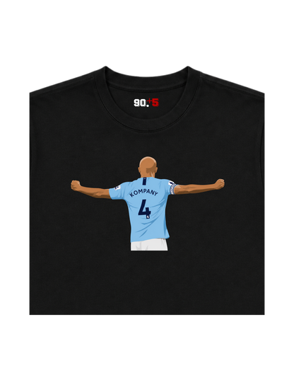 Manchester City - Kompany | Printed Club Classic T-Shirt