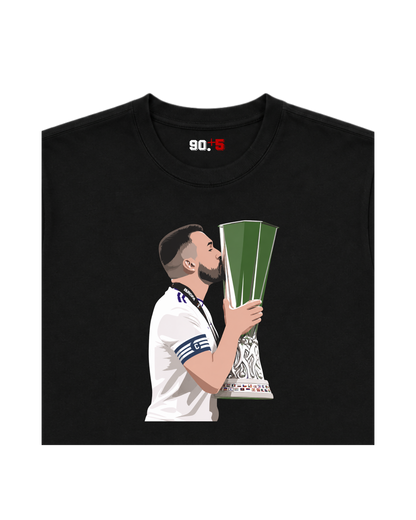 Aston Villa - McGinn Europa League | Printed Club Classic T-Shirt