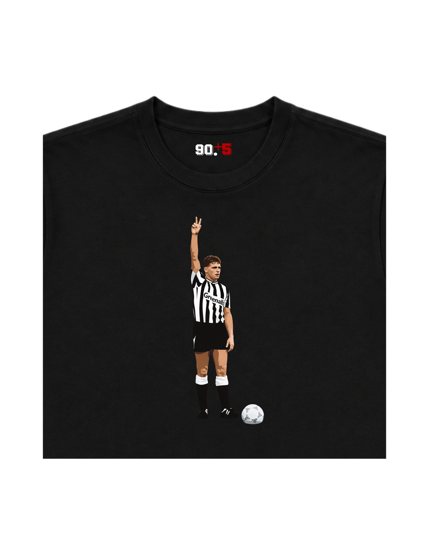 Newcastle United - Gazza | Printed Club Classic T-Shirt