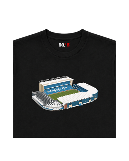 Manchester City - Maine Road | Printed Club Classic T-Shirt