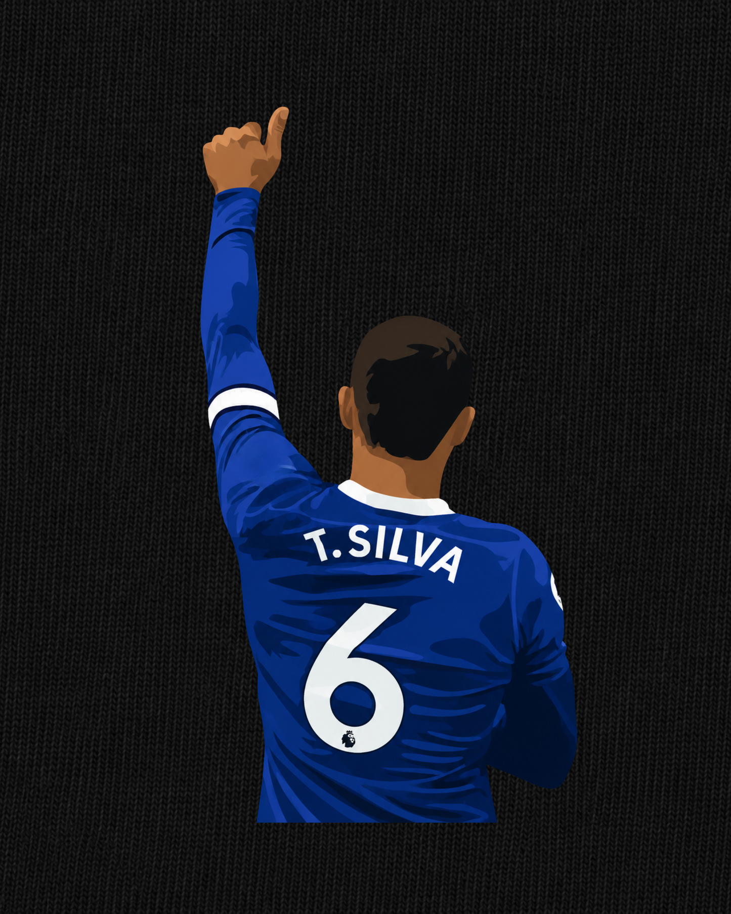 Chelsea - Silva | Printed Club Classic T-Shirt